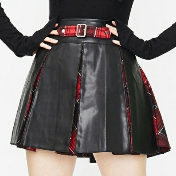 ☆LAST DAY☆ Multi-Piece Stitching Half Skirt - Picture 2 of 7